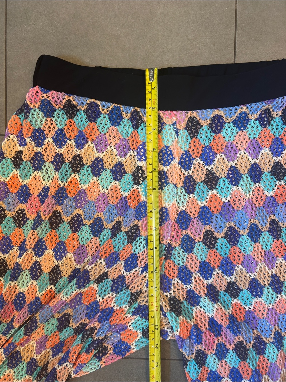 Profile By Gottex Retro Riviera Netted Crochet Beach Pant Cover Up - Picture 11 of 13